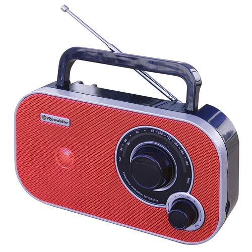 Roadstar TRA-2235/RD Portable Radio, Red