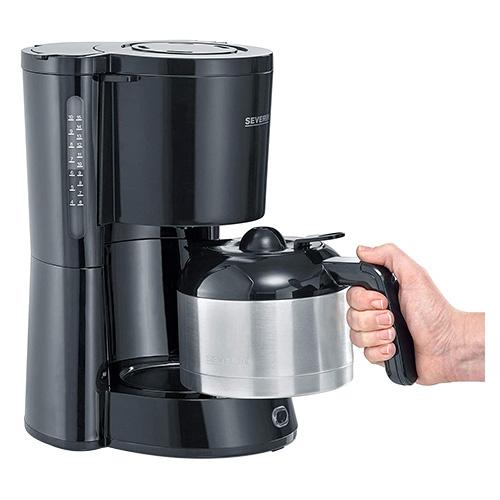 Severin Type KA 4835 black stainless steel coffee maker