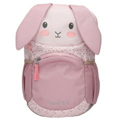 Ergonomischer Kinderrucksack Princess Mimi – Hase, rosa