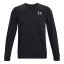 Pánska mikina Under Armour Essential Fleece Crew - Farba: Čierna, Veľkosť: L