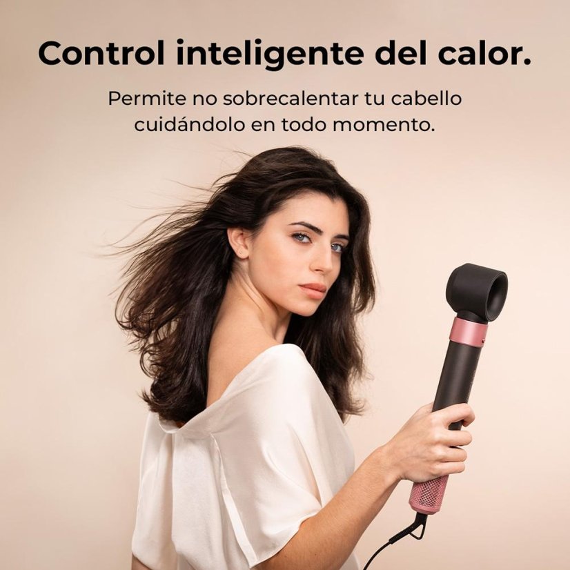 Lockenstab Cecotec CermicCare AirGlam Lockenstab 8in1 Black 3464