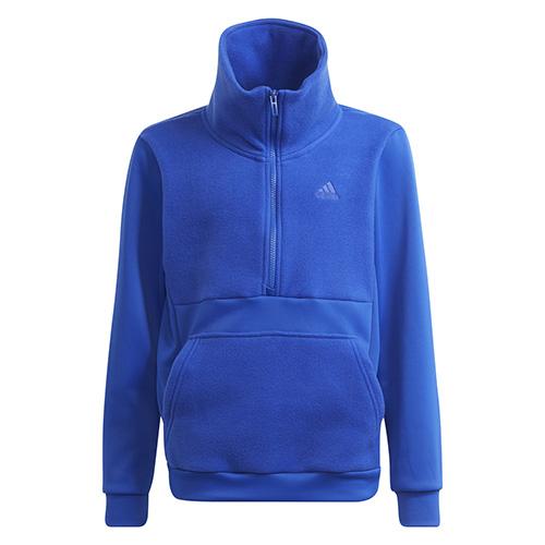 Dětská mikina Adidas FL HALFZIP - Kolor: Różowy, Rozmiar: 140
