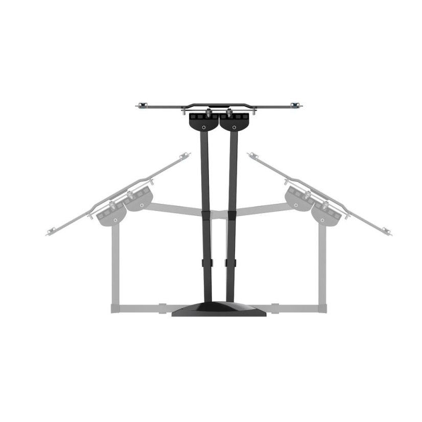 Meliconi 480874 Slimstyle 400 SDRP Plus TV-Halterung, schwarz