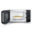 Severin MW 7790 microwave oven, stainless steel/black