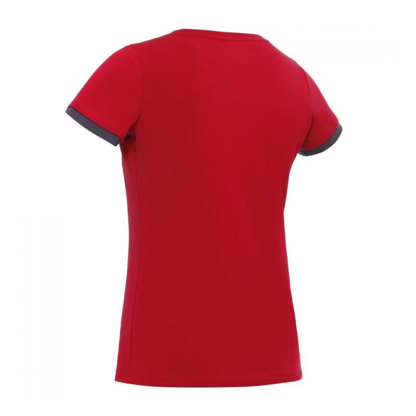 Macron Violin T-shirt - Color: Red, Size: L