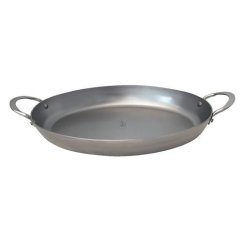 Ovale Stahlpfanne de Buyer MINERAL B 5651.36, 36 cm