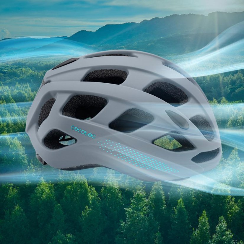 Kask rowerowy Cecotec 7346 szary S-M