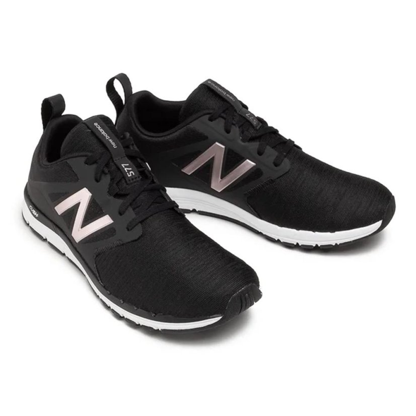 Damen-Trainingsschuhe New Balance WX577CK5 - Farbe: Schwarz, Größe: 36