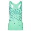 Damen-Tanktop Kilpi Leaves - Farbe: Grün, Größe: 42