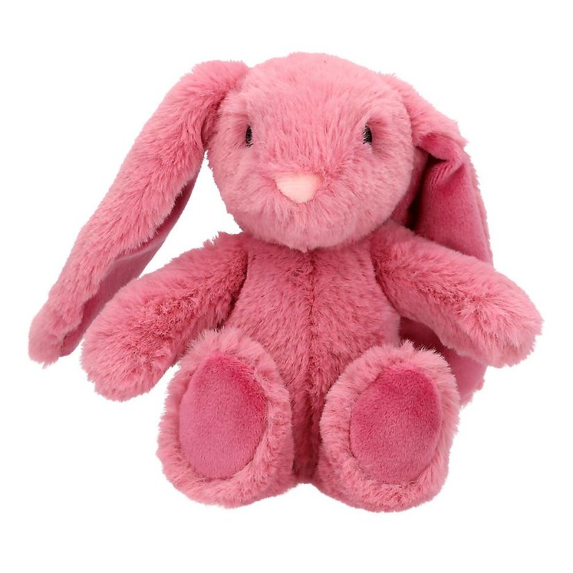 Nelly Princess Mimi Plush Rabbit, 19 cm – deep pink