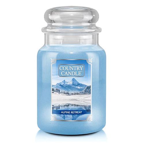 Country Candle große Kerze, Alpine Retreat