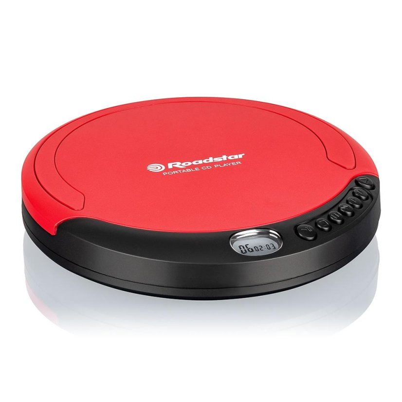 Discman Roadstar PCD-435CD red