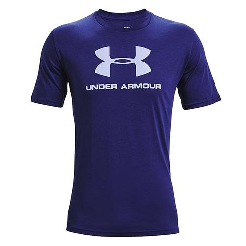Herren-T-Shirt Under Armour SPORTSTYLE LOGO SS - Farbe: Rot, Größe: S