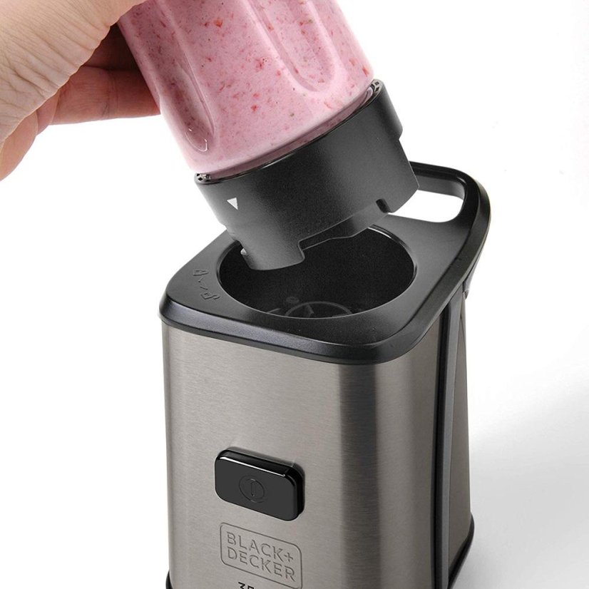 Smoothie mixér Black+Decker BXJBA350E stříbrný