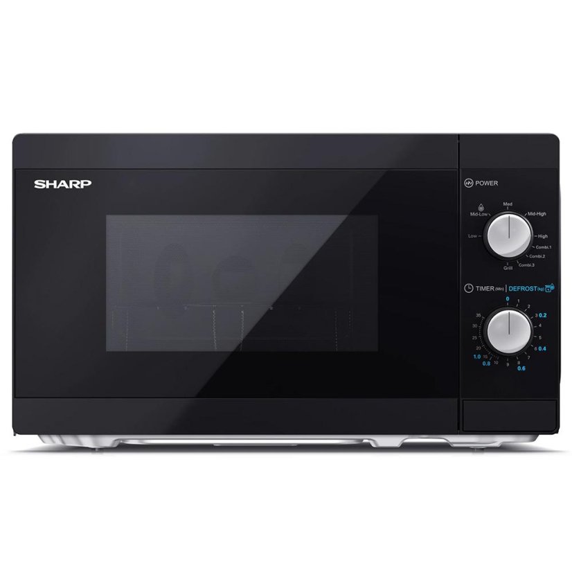 Mikrowelle SHARP YC-MG01E-B schwarz