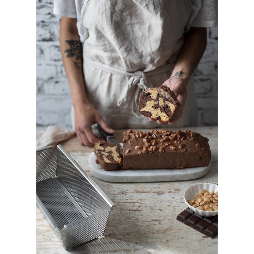 De Buyer 3215.26 stainless steel rectangular baking pan