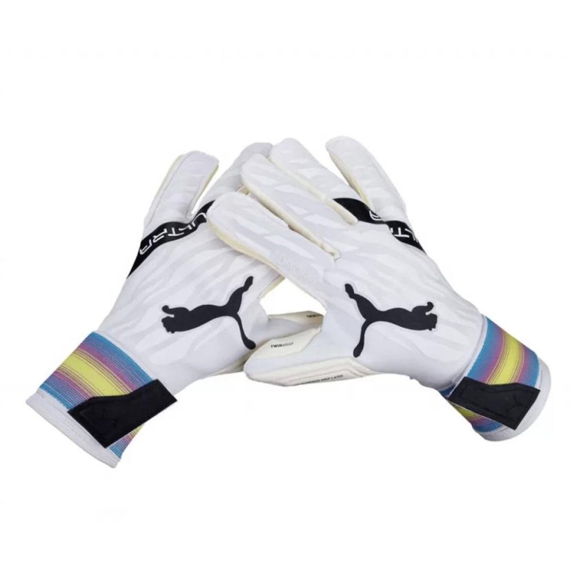 Torwarthandschuhe Puma Ultra Grip 1 Hybrid Pro - Farbe: Weiß, Größe: 7