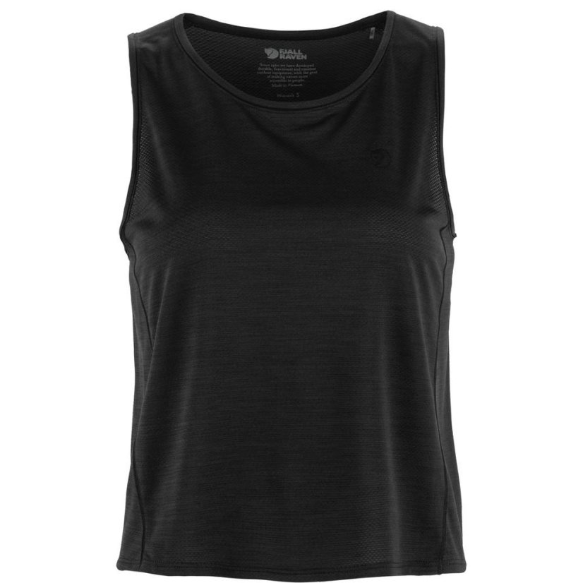 Dámský top Fjällräven Abisko Lite Tank W - Farba: Ružová, Veľkosť: L
