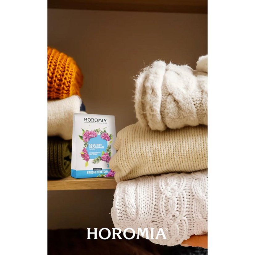 Horomia Fresh Cotton scented sachets