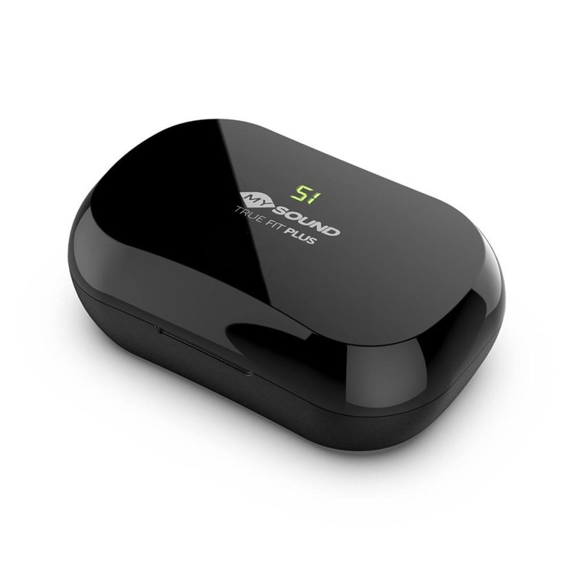 Meliconi True Fit Plus Wireless Headphones BT 5.3, 497329 black