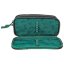 Dino World green T-Rex two-compartment school pencil case