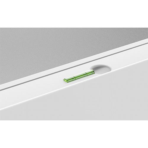 Universal spacer between washing machine and dryer with wooden shelf Meliconi Torre Green+, 656129 white
