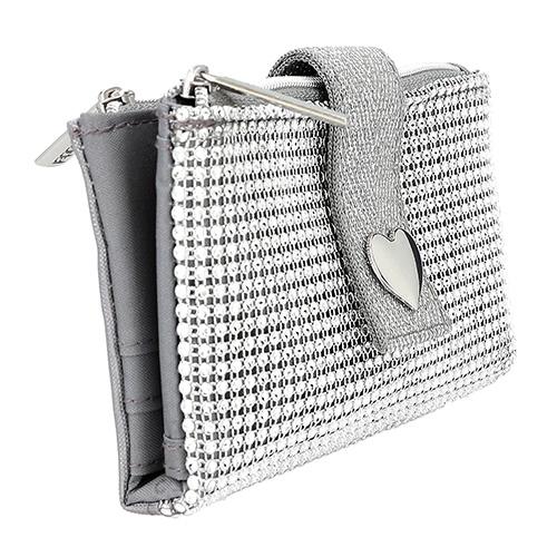 Top Model Glitter Queen wallet with rhinestones