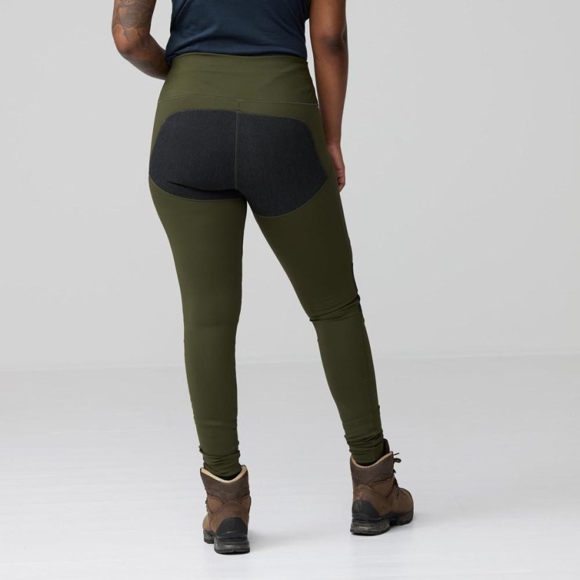 Dámské legíny Fjällräven Abisko Trekking Tights HD W - Kolor: Czarny, Rozmiar: S