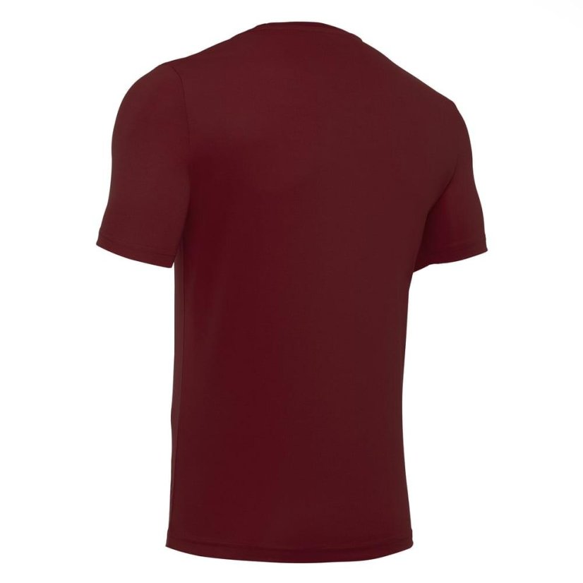 Macron Rigel Hero SS Jersey - Color: Wine red, Size: L