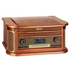 Gramofon Roadstar HIF-1996D+BT dřevo