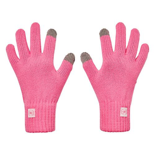 Under Armour UA Halftime Gloves für Damen - Farbe: Rosa, Größe: L/XL