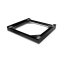 Meliconi 656138 Torre Noir Black Washer-Dryer Combo