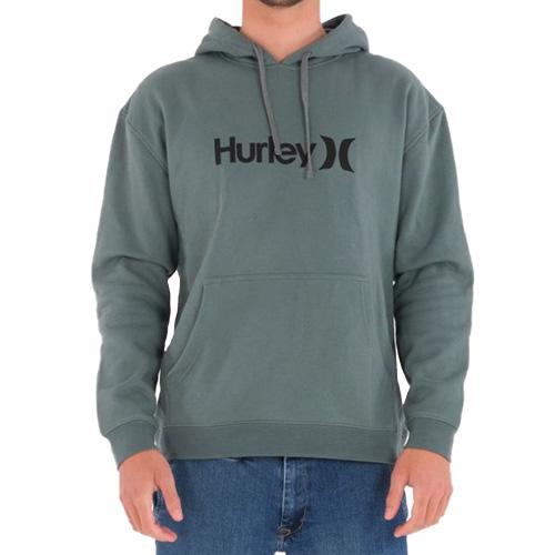 Pánská mikina Hurley OAO Solid Core - Barva: Tyrkysová, Velikost: L