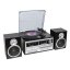 Trevi DAB BK TT 1072 čierny Hi-Fi systém