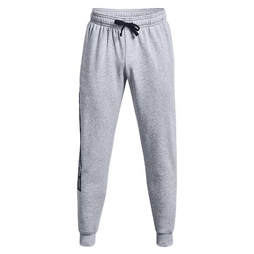 Herren-Jogginghose Under Armour Rival Fleece Graphic - Farbe: Grau, Größe: L