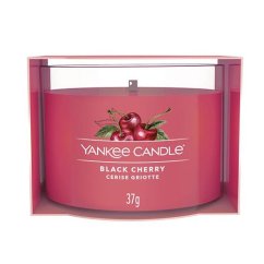 Yankee candle Votivkerze im Glas, Black Cherry