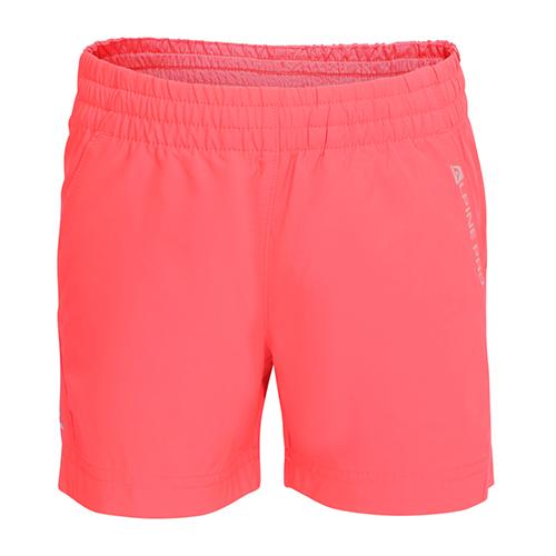 Alpine Pro Gedaro children's shorts - Color: Pink, Size: 128-134