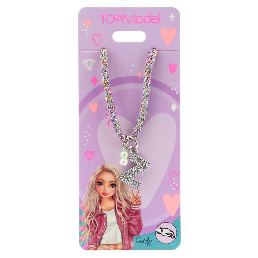 Top Model string bracelet, letter "Z" Candy