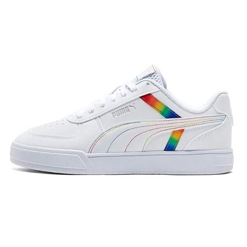 Puma Caven Rainbow Hues Sneakers - Farbe: Weiß, Größe: 38.5