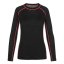 Kilpi Mavora women's T-shirt - Color: Black, Size: 38