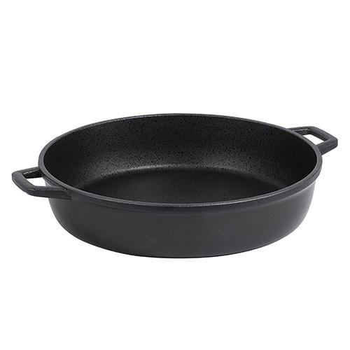 Panvica na restovanie de Buyer Choc Extreme 8313.36, 36 cm hliník, čierna