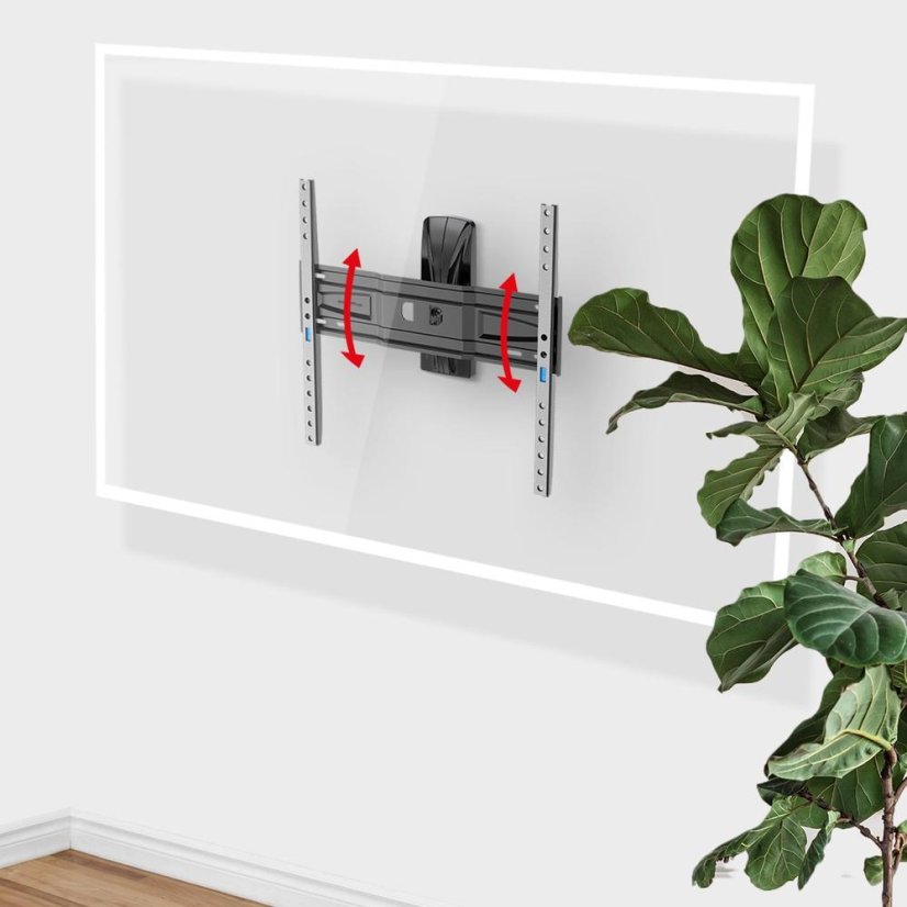 Neigbare TV-Halterung (Wand/Trockenbau) Meliconi 480877 EXTRA 400 Tilt N Turn CG schwarz