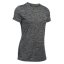 Women's Under Armour Tech SSC T-shirt - Twist - Color: Gray, Size: XS