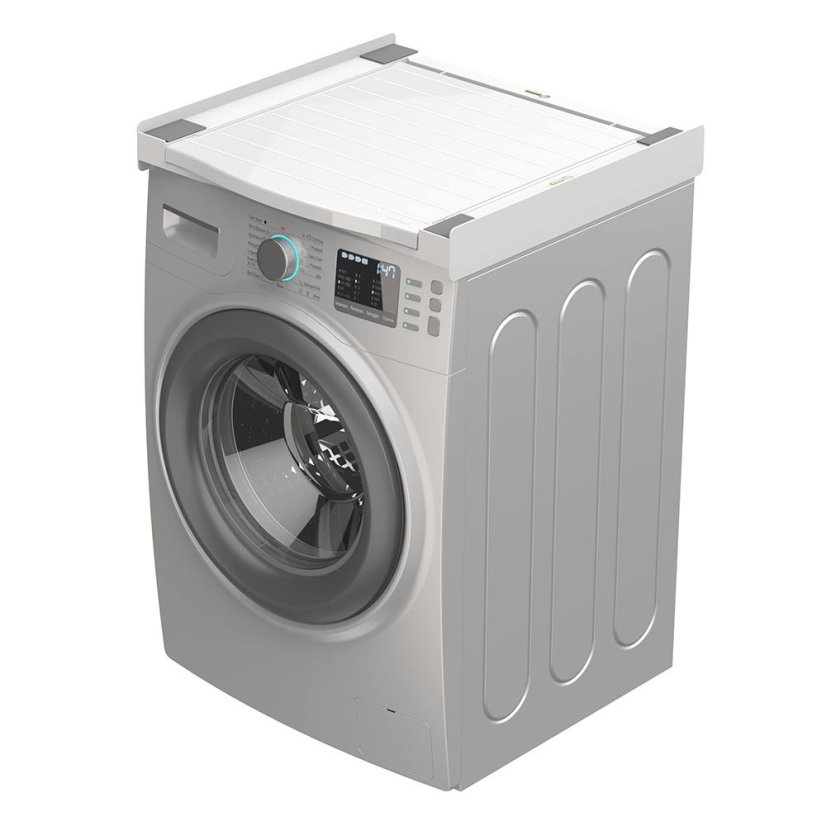 Universal spacer between washing machine and dryer with pull-out shelf Meliconi Torre Dry 656133 white