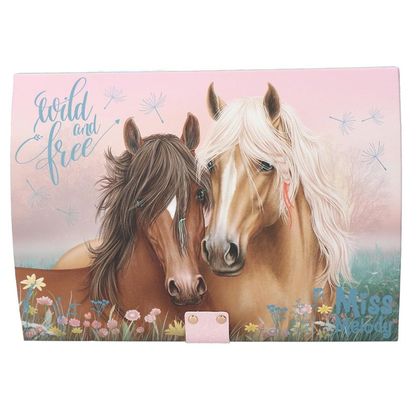 Kóddal ellátott ékszerdoboz hanghatással Miss Melody Wild & Free