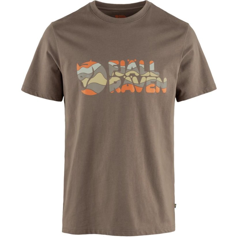 Multicolor logo T-shirt M