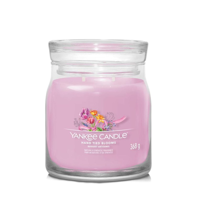 Yankee candle Signature Kerze mittelgroß, Hand Tied Blooms