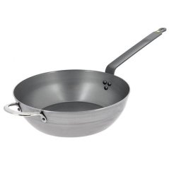 De Buyer Mineral B 5614.32 oceľová hlboká panvica, 32 cm