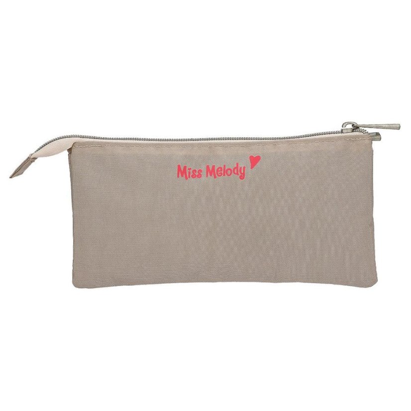Schul-Federmäppchen Miss Melody Poppy Sand
