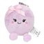 TOPModel Plush Keychain with Carabiner – Purple Cupcake